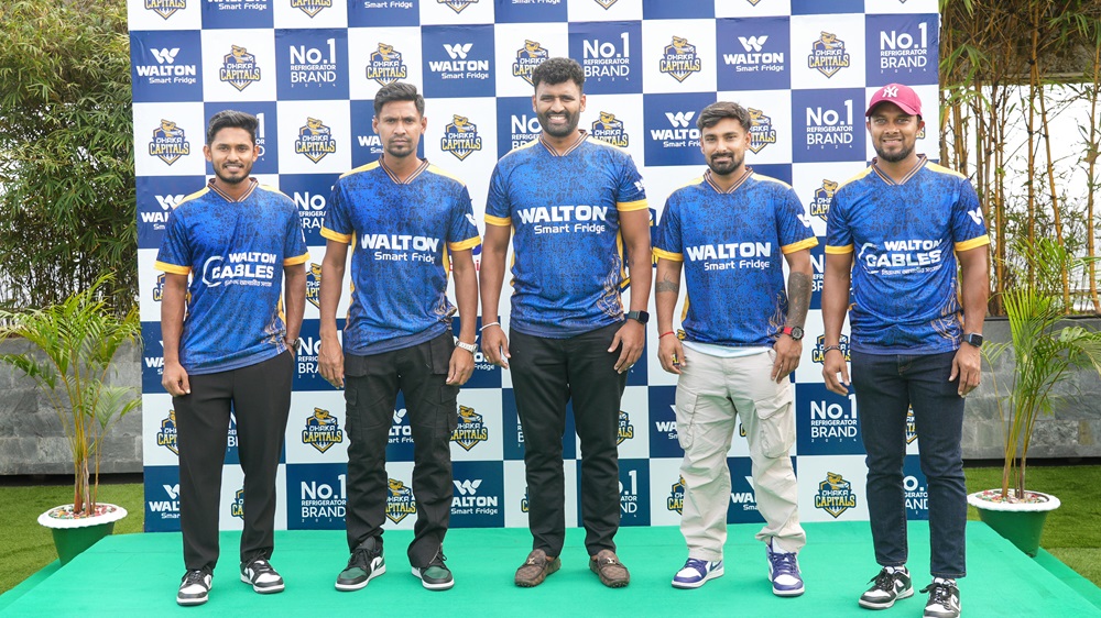 Dhaka Capitals Team Visits Walton Headquarters